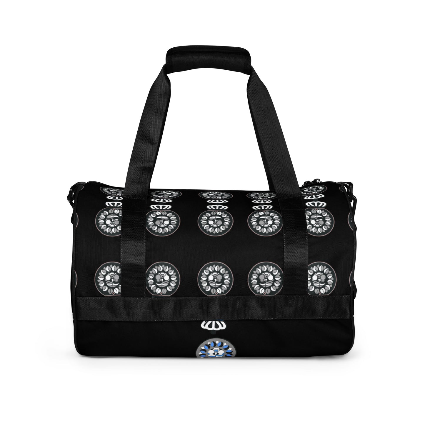 LC All-over print gym bag Black