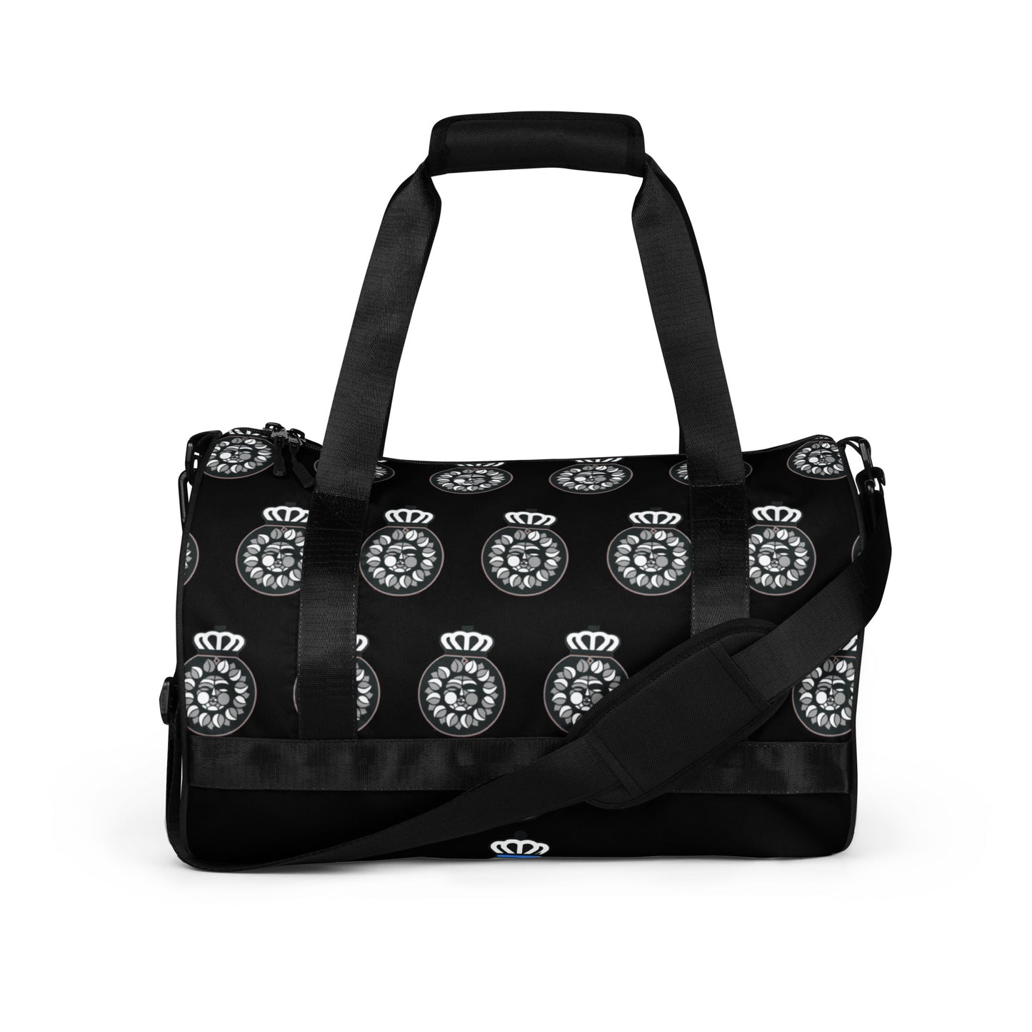 LC All-over print gym bag Black