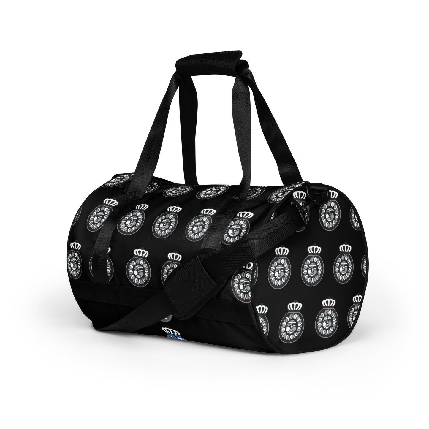 LC All-over print gym bag Black