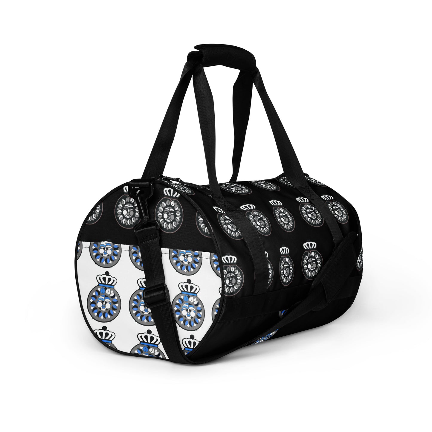 LC All-over print gym bag Black