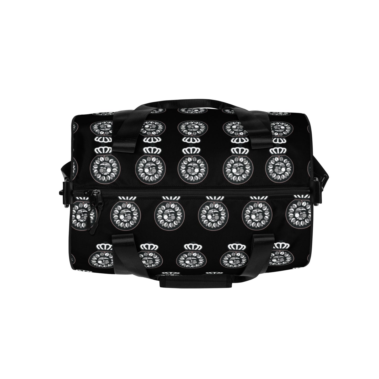 LC All-over print gym bag Black