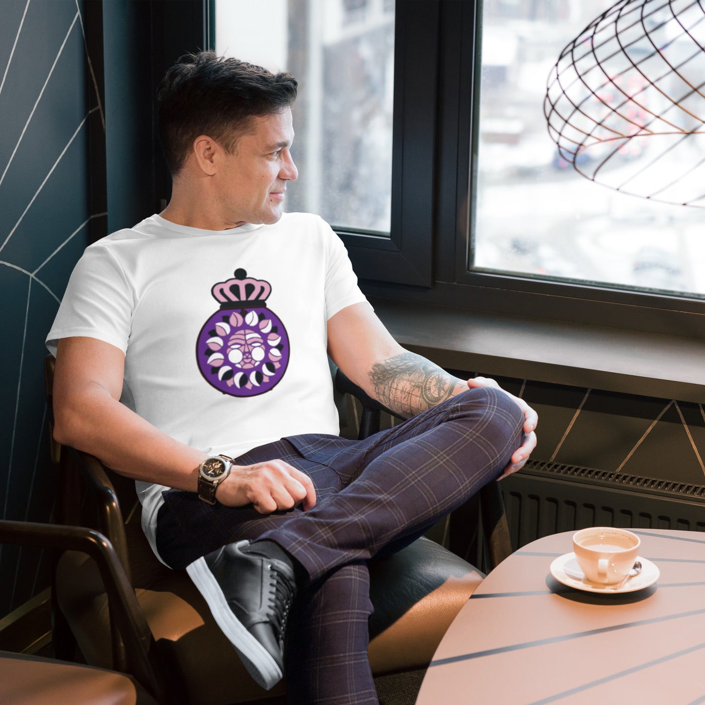 LC Men's logo premium cotton t-shirt