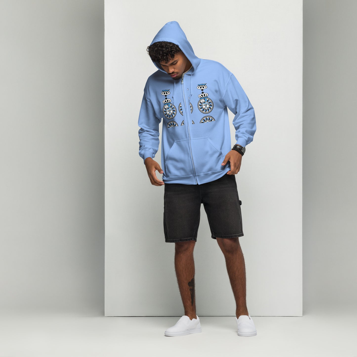 LC Unisex heavy blend zip hoodie