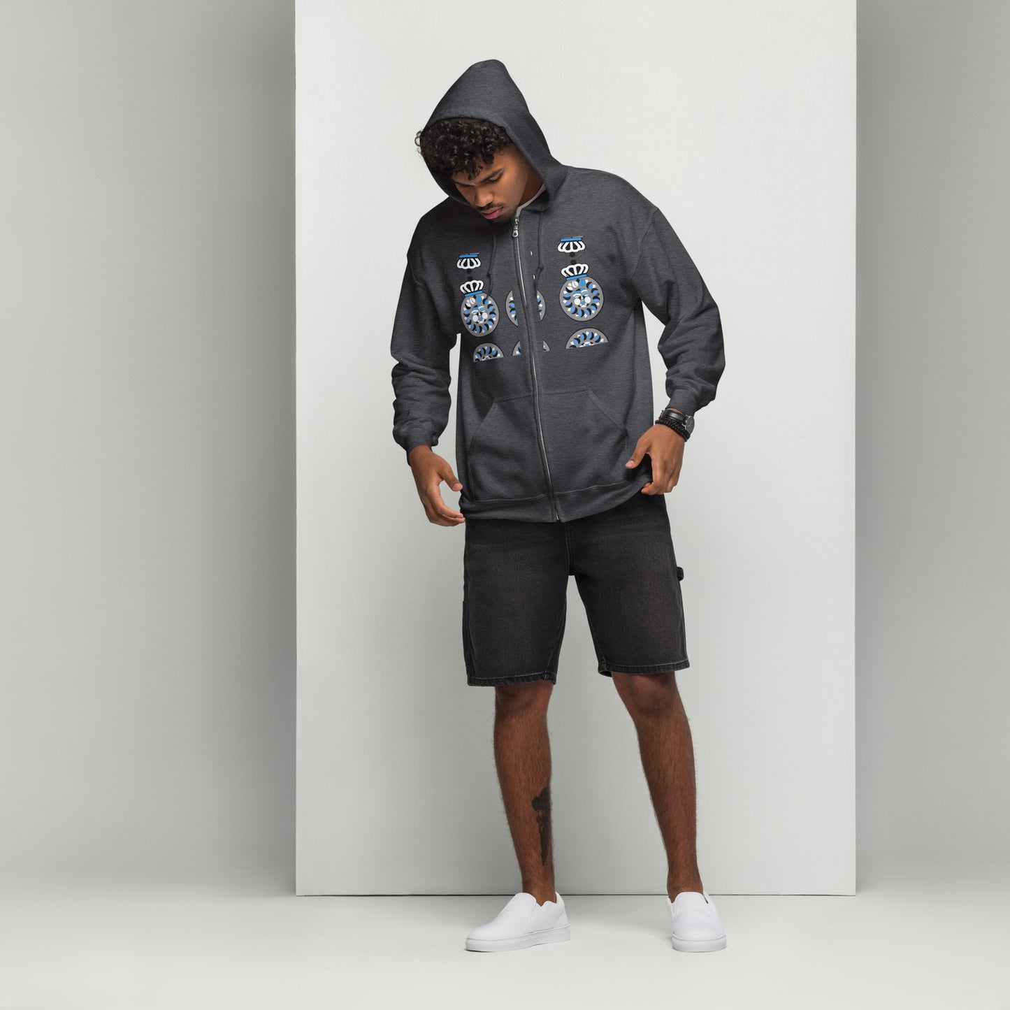 LC Unisex heavy blend zip hoodie