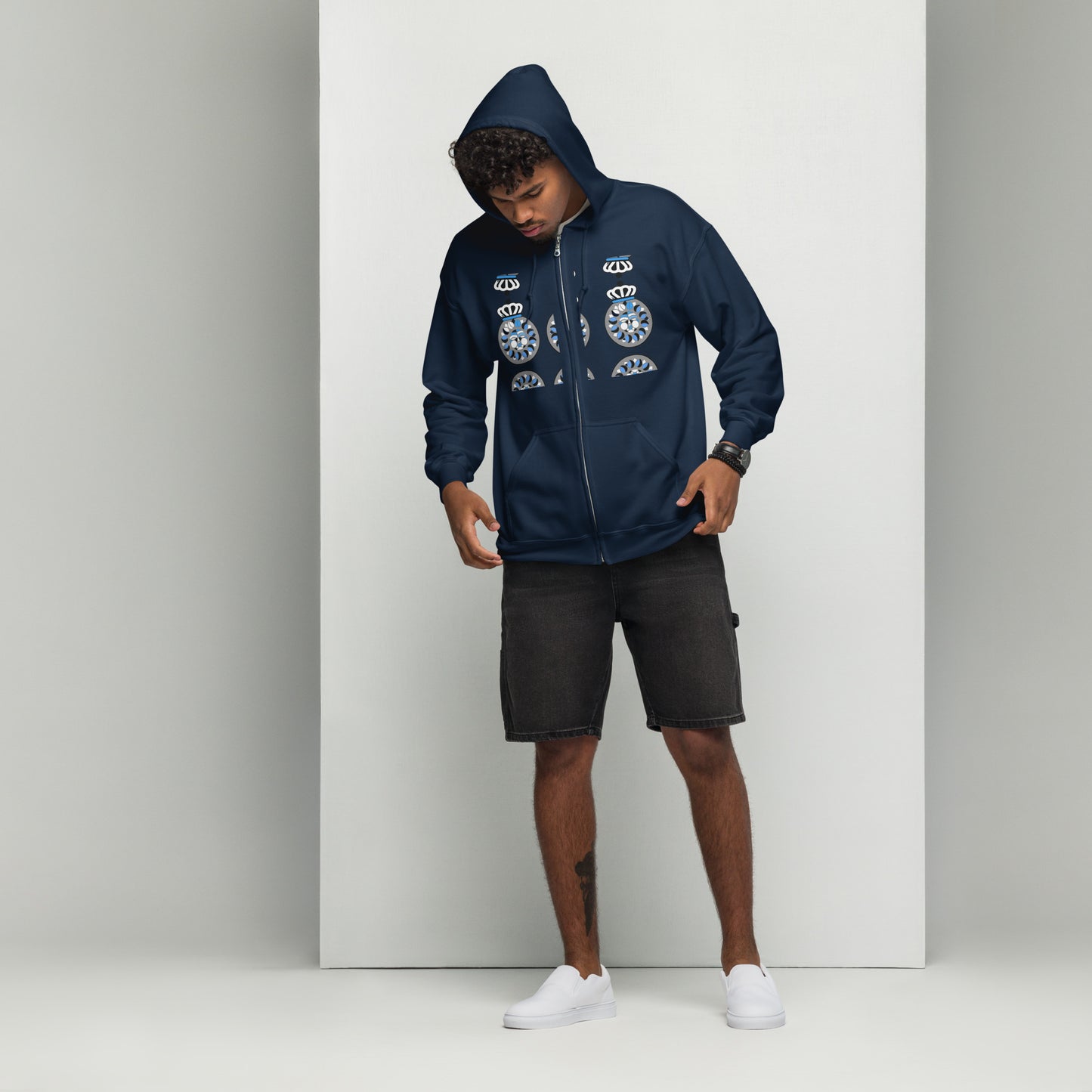 LC Unisex heavy blend zip hoodie
