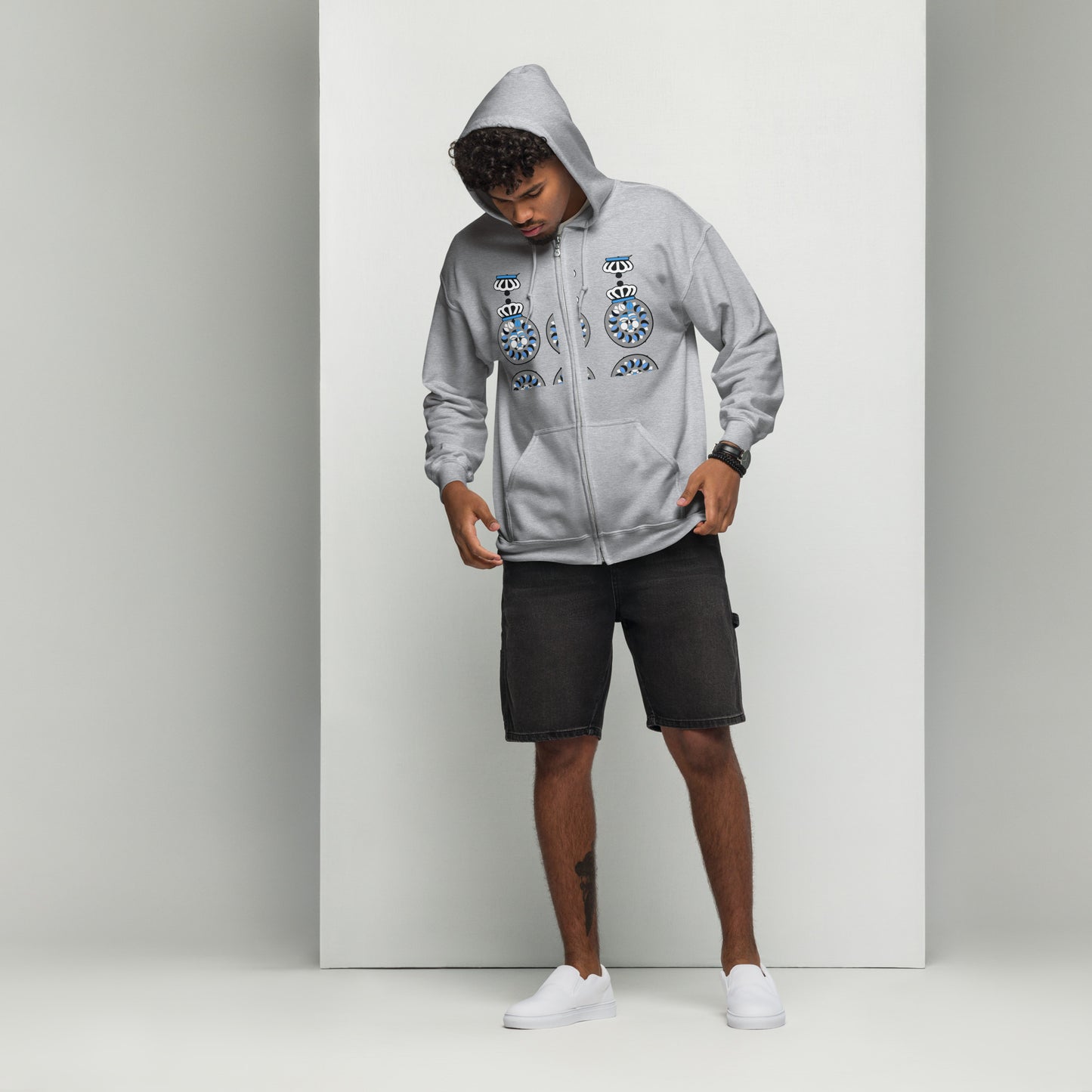 LC Unisex heavy blend zip hoodie