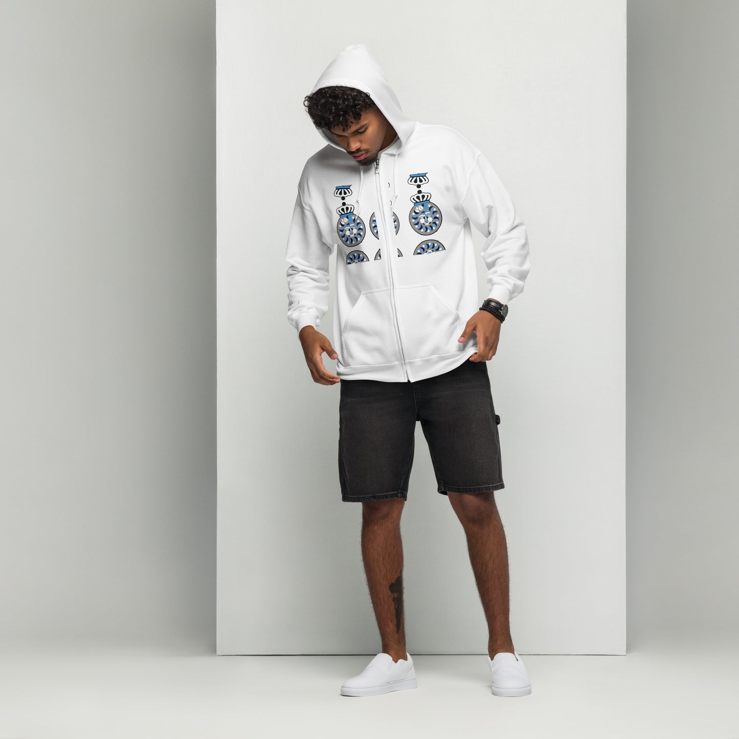 LC Unisex heavy blend zip hoodie