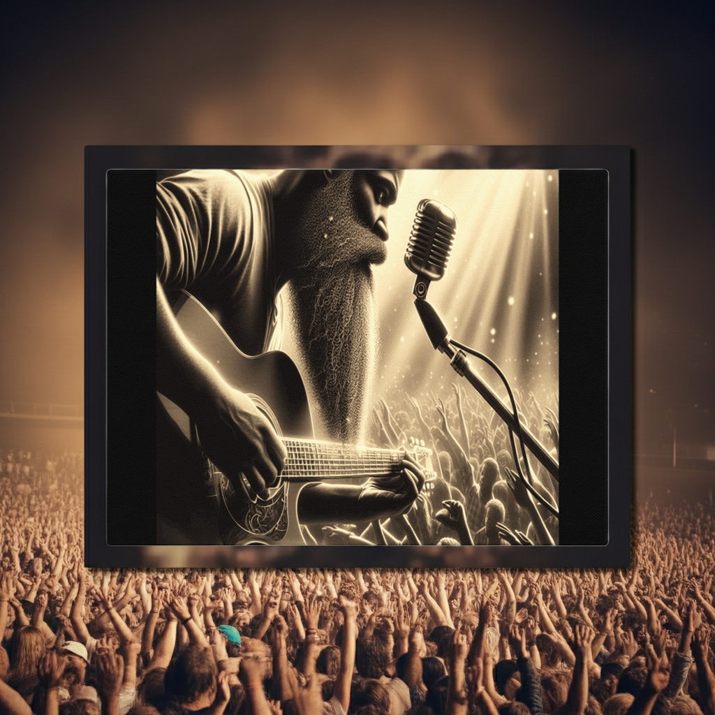 Guitar Canvas Rollin
