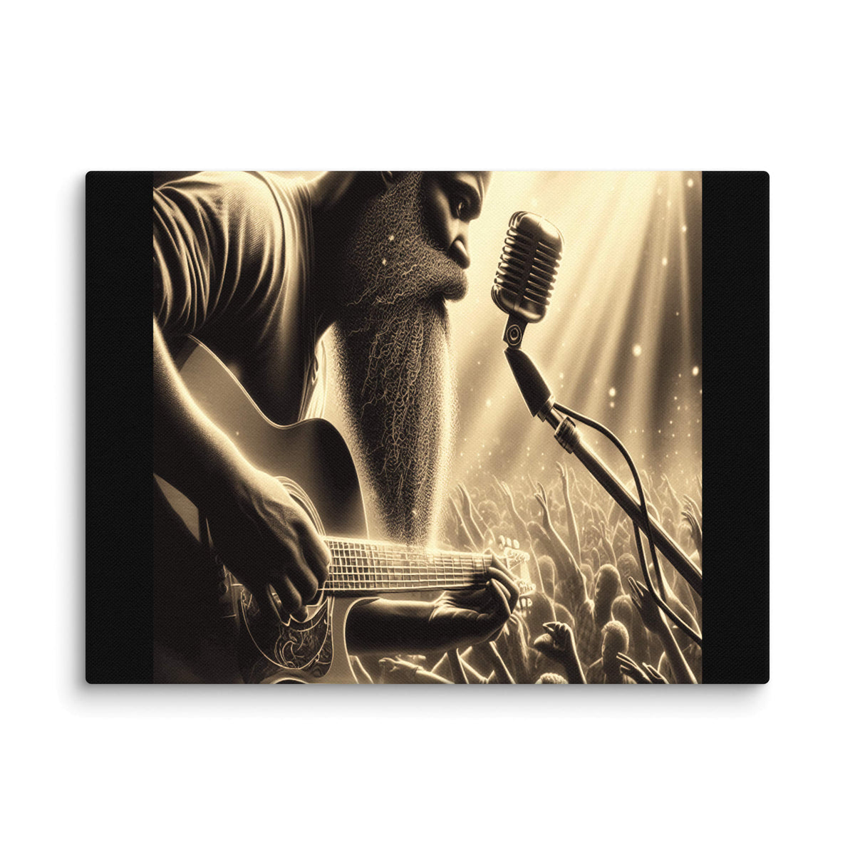 Guitar Canvas Rollin