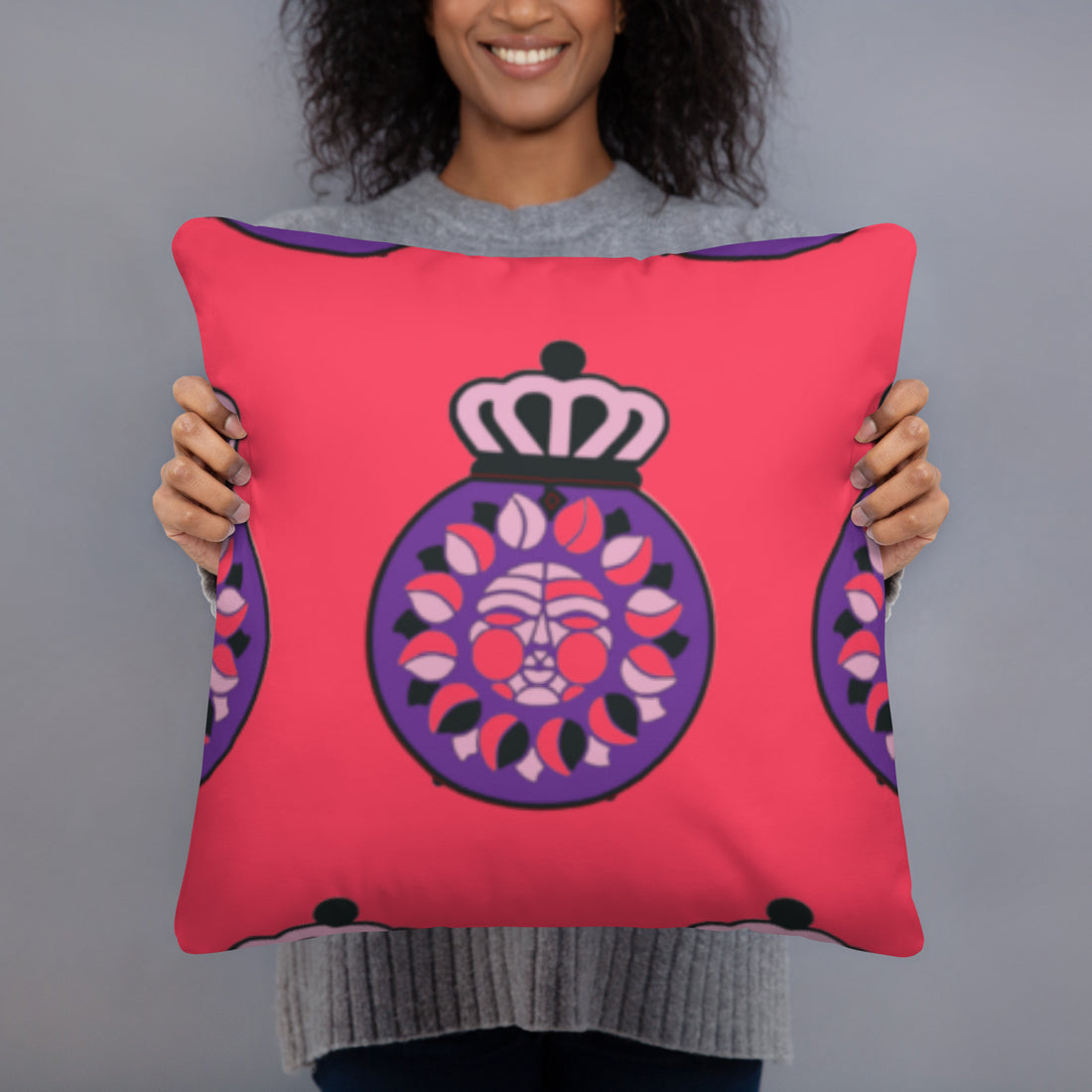 LC Basic Pillow Pink/ Purple