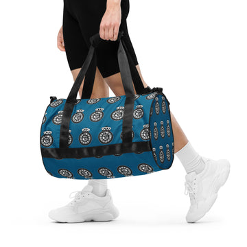 LC All-over print gym bag Blue