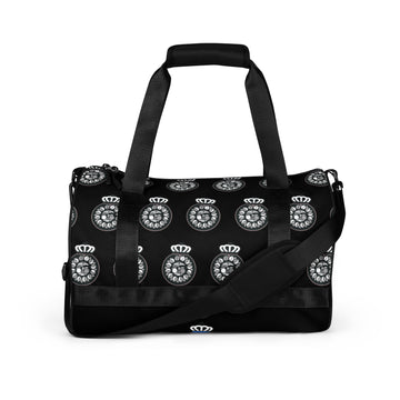 LC All-over print gym bag Black