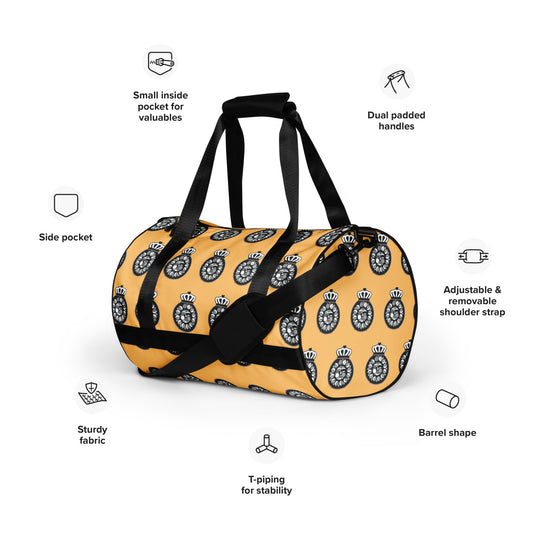 LC All-over print gym bag Red