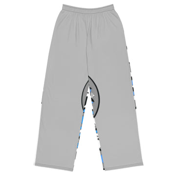 All-over print unisex wide-leg pants