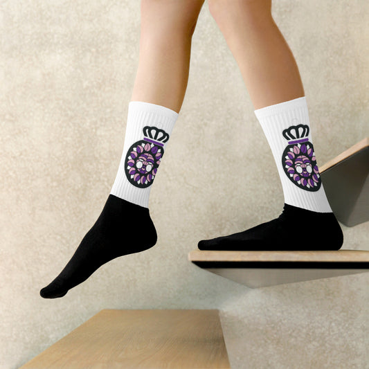 LC Socks Purple