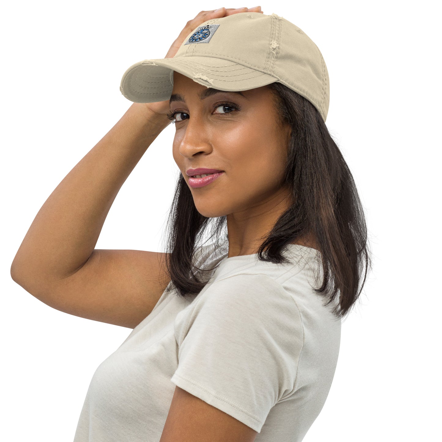LC Distressed Dad Hat