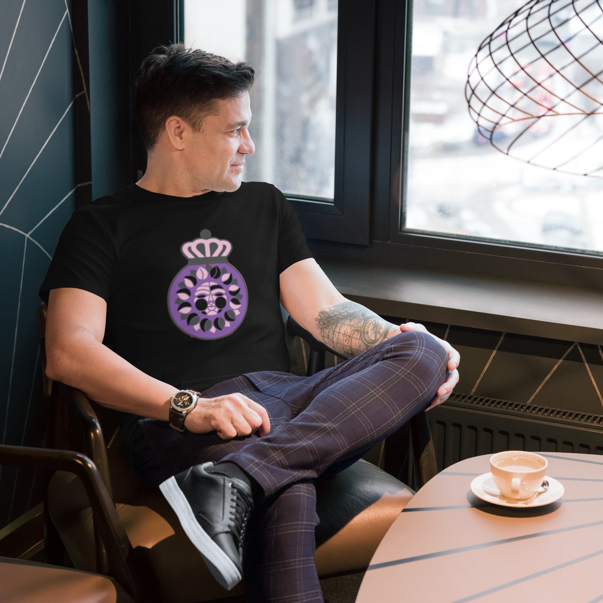 LC Men's logo premium cotton t-shirt